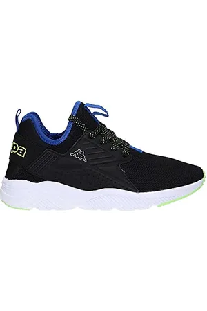 Kappa Herren San Puerto Sneaker, Schwarz/Grün, 42 EU