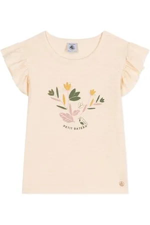 Petit Bateau Mädchen A0A2C T-Shirt, , 4 Jahre