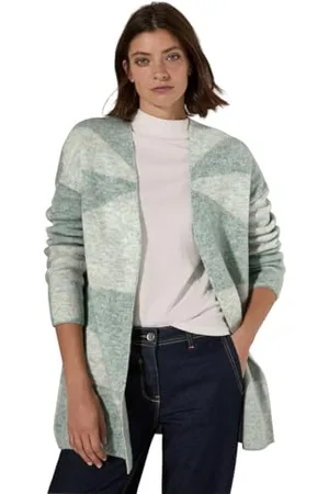 CECIL TOS_Open AOP Cardigan