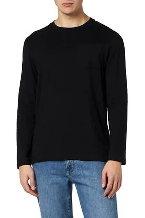 QS by s.Oliver Herren 2138668 Langarmshirt mit Flammgarnstruktur, , XXL