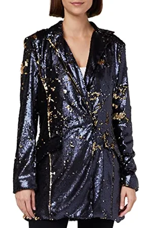 KENDALL + KYLIE KENDALL & KYLIE Damen K&K W Dazzle Blazer KKW3711001 L, ORO, L