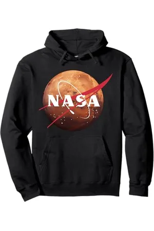 Nasa Mars Planet Logo Pullover Hoodie