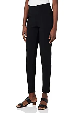 Noisy May Damen NMSALLIE HW Front Detail Tall Leggings, Black, S