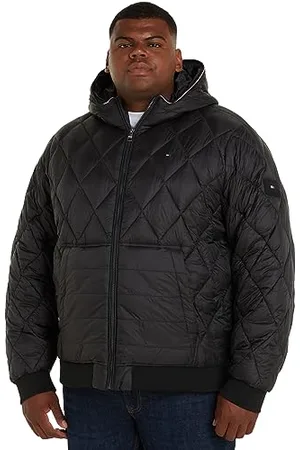 Tommy Hilfiger Herren BT-Mix Quilt RCL Hooded Jacket-B MW0MW34090 Gewebte Jacken, , 3XL