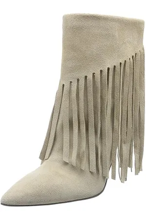 Pinko Damen Olympe Stiefeletten Suede Westernstiefel, , 36 EU
