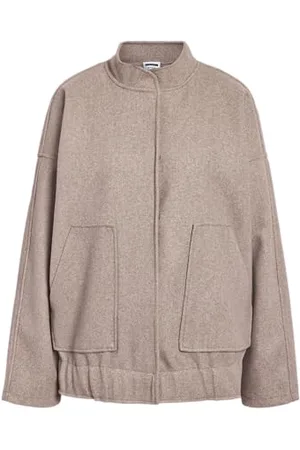 Noisy May NMHALSTON L/S Bomber Jacket WVN NOOS Jacke, , M, Nomad/Dettagli: mélange, M