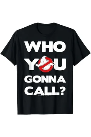 Ghostbusters Who You Gonna Call Logo T-Shirt