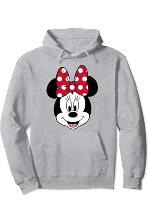 Disney Minnie Mouse Pretty Face Classic Logo Pullover Hoodie