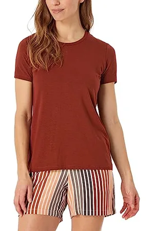 Schiesser Damen Schlafshirt kurzarm Modal - Mix + Relax