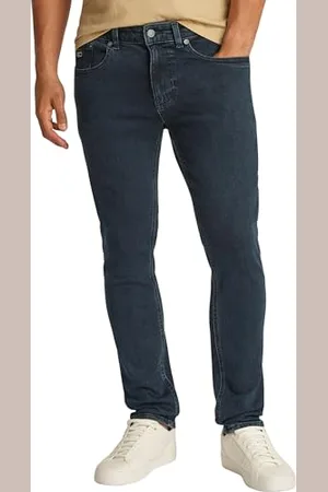 Tommy Hilfiger Herren Jeans Hose Austin Slim Tapered Fit, Blau (Denim Dark), 32W/33L