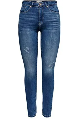 ONLY Damen ONLFPAOLA HW SK ANK Destroy VEC AZ2810 Jeans, , M, Fpaola 29W / 32L