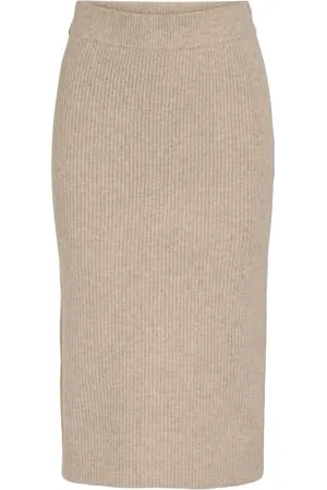 VILA Vikachel Knit Pencil Skirt