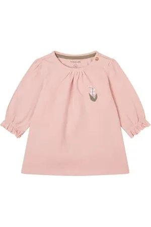 Noppies Baby - Mädchen Girls Dress Foam Long Sleeve Kinderkleid, , 50 EU