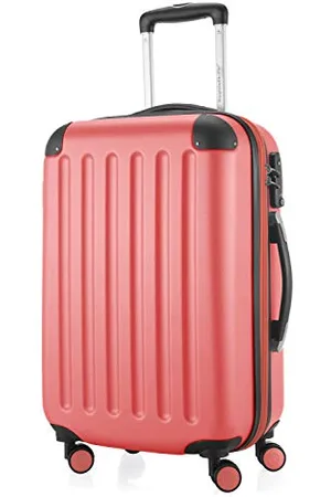 Hauptstadtkoffer SPREE - Handgepäck Hartschalen-Koffer Trolley Rollkoffer Reisekoffer, 4 Doppel-Rollen, 55 cm, 42 L