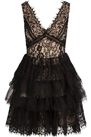 Apart Damen Apart Lace With Tulle Special Occasion Dress, , M EU