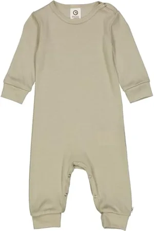 Müsli By Green Cotton Unisex Baby Woolly Silk Bodysuit and Toddler Sleepers, , 56