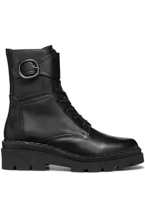 Geox Damen D FELLENY B Ankle Boot, Black, 40 EU