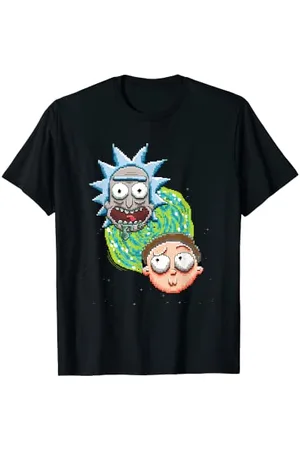 Rick and Morty Pixelated Portal T-Shirt