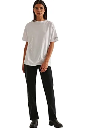 NA-KD Damen Reminder Tee T-Shirt, , S