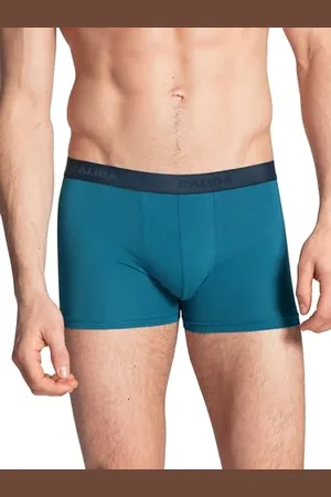 Calida Natural Benefit Boxershorts Herren, im 3er-Pack, weicher Elastikbund