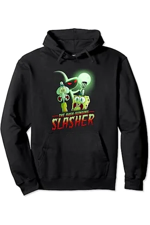 Spongebob The Hash Slinging Slasher Spooky Pullover Hoodie