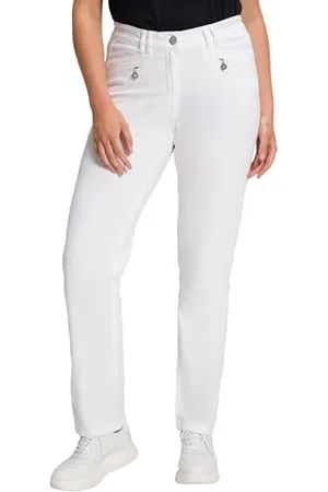 Ulla Popken Damen Sommerhose Mony Hose, , 47W / 30L