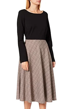 Daniel Hechter Damen Dress A-Linie Kleid, , (Herstellungsgröße: 40)
