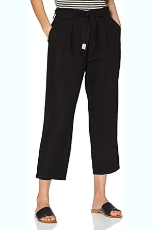 Herrlicher Damen Comfy Linen Uni Hose, , W(Herstellergröße: 27)