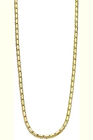Lotus Halskette mit Anhänger aus Edelstahl LS2367-1/2 für Herren, Schwarz, 550 mm, Edelstahl, kein Edelstein, kein Edelstein, Edelstahl, Kein Edelstein