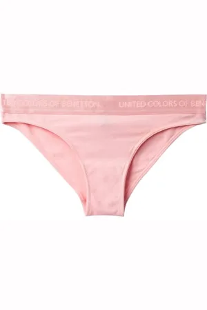 Benetton Damen Slip 3OP81S01M Funktionsunterwäsche, , L