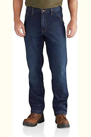 Carhartt Herren Rugged Flex Lockere Arbeitsjeans Jeans, , 33W/34L