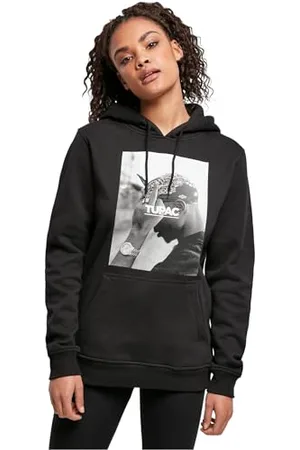 Mister Tee Damen Ladies 2Pac F*ck The World Hoody XS Black