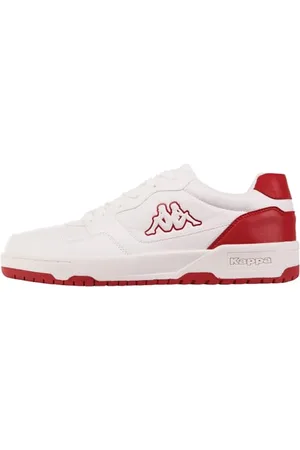Kappa Stylecode: 243323mf Broome Low Mf Unisex Sneaker, White Red, 43 EU