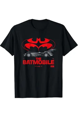 Batman And Robin Batmobile 85th Anniversary T-Shirt