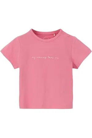 QS by s.Oliver Mädchen 2142935 T-Shirt, pink, 68