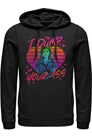 Stranger Things Unisex I Dump Your Ass Hoodie, , XL