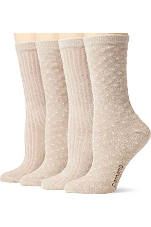 Camano Damen Online Women Cosy Shiny Box 4er Pack Socken, , 39/42
