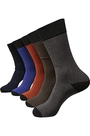 Urban classics Unisex TB3744-Stripes and Dots 5-Pack Socken, , 35-38