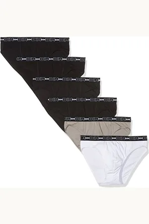 Dim Slip Baumwolle Stretch Atmungsaktiv Multipack Herren x6, , XXL