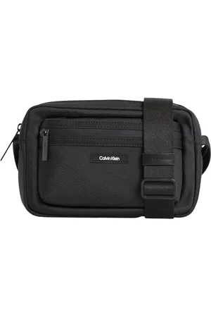 Calvin Klein Herren Umhängetasche Essential Camera Bag mit Reißverschluss, Schwarz (Ck Black), Einheitsgröße