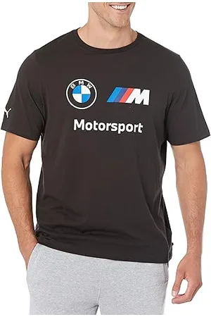 PUMA Herren BMW M Motorsport Essentials Logo T-Shirt, Schwarz Fh23, Klein