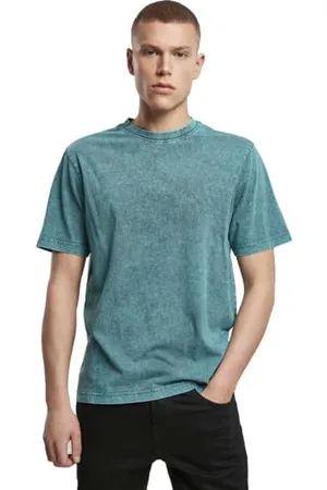 Build Your Brand Mens Acid Washed Tee T-Shirt, , XXL