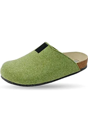 Weeger Bio-Hausschuh-Pantoffel Tweed Gr. 35