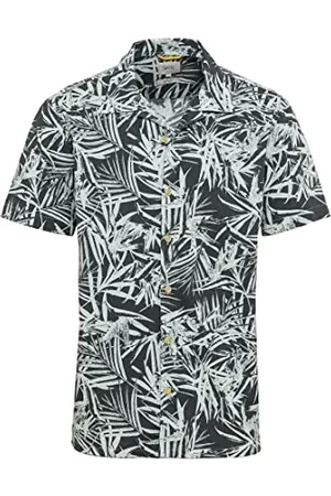 Camel Active Herren Kurzarm Hemd aus Reiner Baumwolle Menswear-M