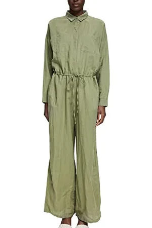 ESPRIT Damen 042ee1b322 Overalls, 100/White, 36 EU