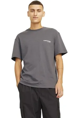JACK & JONES Male T-Shirt Gedruckt Rundhalsausschnitt T-Shirt