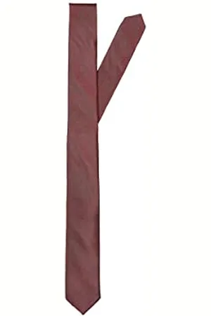 SELECTED Herren Slhplain Tie 5cm Noos B Krawatte, Rum Raisin, Einheitsgröße EU
