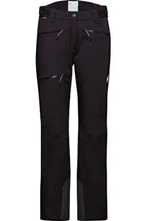Mammut Damen Stoney Thermo Wanderhose, schwarz/weiß, 38