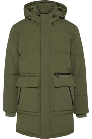 QS by s.Oliver Herren 2150220 Steppmantel mit Kapuze, , L