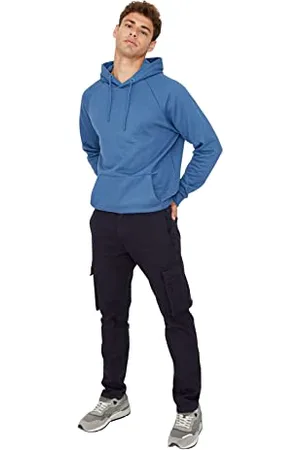 Trendyol Herren Plus Size Mittlerer Bund Skinny Hose Pants, , 48 Größen